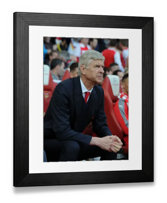 Framed Print : Arsene Wenger: Arsenal Manager at Emirates Stadium (2016-17) Framed Print : Arsene Wenger: Arsenal Manager at Emirates Stadium (2016-17)