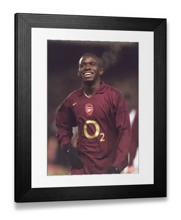 Framed Print : Fabrice Muamba (Arsenal) after the match. Arsenal 3: 0 Reading