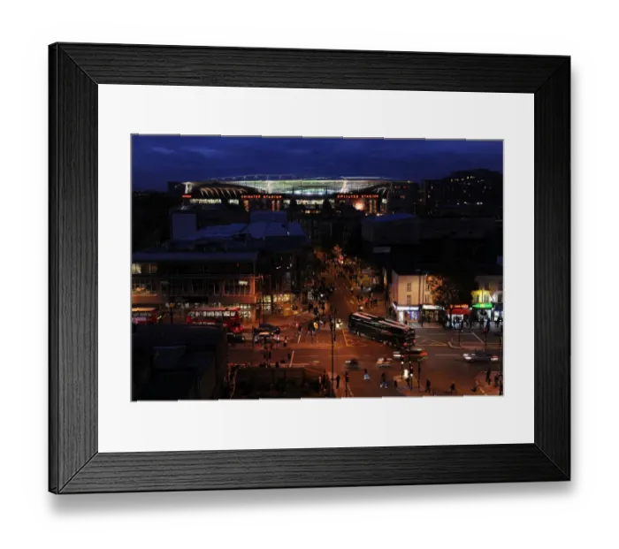 Framed Print : Arsenal FC's Champions League Debut at Emirates Stadium (2016-17) vs PFC Ludogorets Razgrad