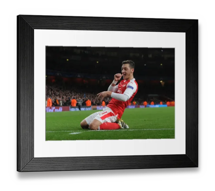 Framed Print : Arsenal's Ozil Scores Double: Arsenal FC 5-0 PFC Ludogorets Razgrad, UEFA Champions League 2016-17 Framed Print : Arsenal's Ozil Scores Double: Arsenal FC 5-0 PFC Ludogorets Razgrad, UEFA Champions League 2016-17