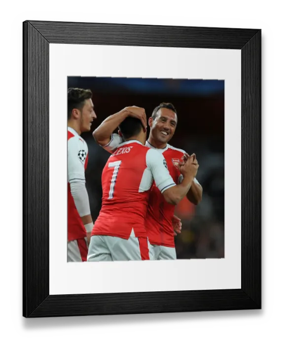 Framed Print : Alexis Sanchez Scores First Goal: Arsenal FC vs. PFC Ludogorets Razgrad, UEFA Champions League 2016-17 Framed Print : Alexis Sanchez Scores First Goal: Arsenal FC vs. PFC Ludogorets Razgrad, UEFA Champions League 2016-17