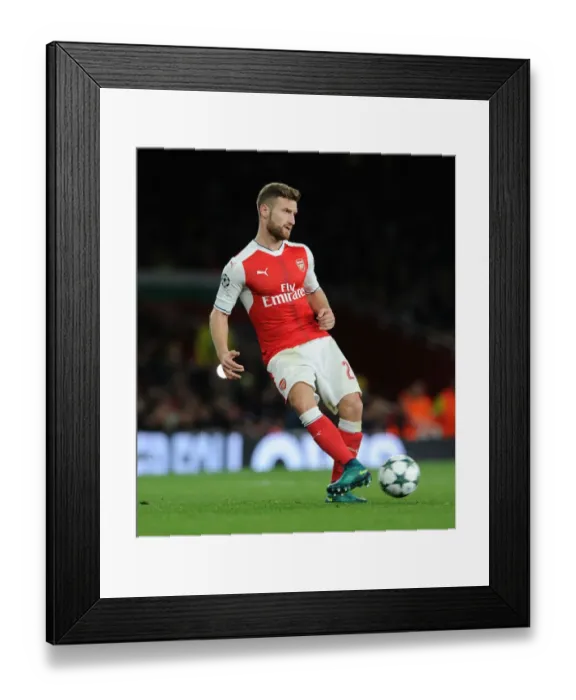 Framed Print : Arsenal's Mustafi in Action: UEFA Champions League 2016-17 vs Ludogorets Framed Print : Arsenal's Mustafi in Action: UEFA Champions League 2016-17 vs Ludogorets