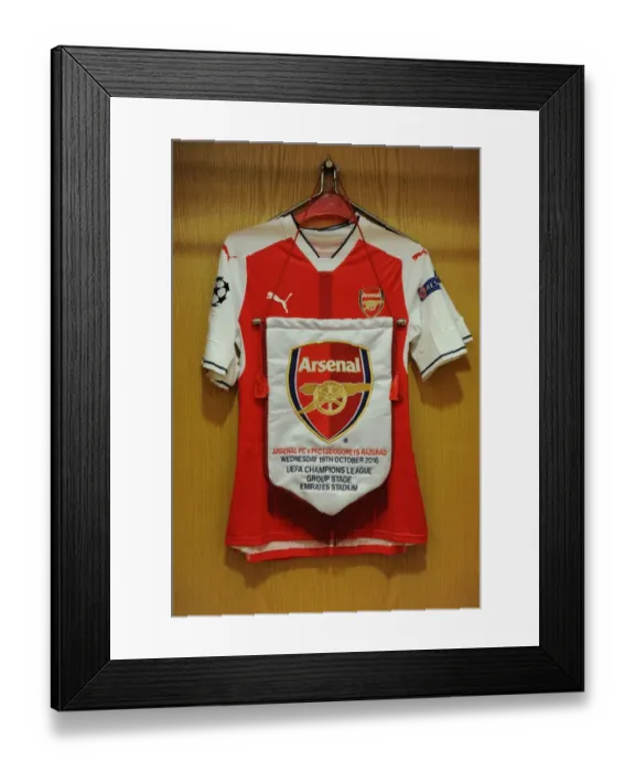 Framed Print : Champions League Clash: Arsenal FC vs PFC Ludogorets Razgrad at Emirates Stadium Framed Print : Champions League Clash: Arsenal FC vs PFC Ludogorets Razgrad at Emirates Stadium
