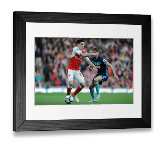 Framed Print : Intense Battle: Hector Bellerin vs Gaston Ramirez - Arsenal vs Middlesbrough, 2016-17 Premier League Framed Print : Intense Battle: Hector Bellerin vs Gaston Ramirez - Arsenal vs Middlesbrough, 2016-17 Premier League