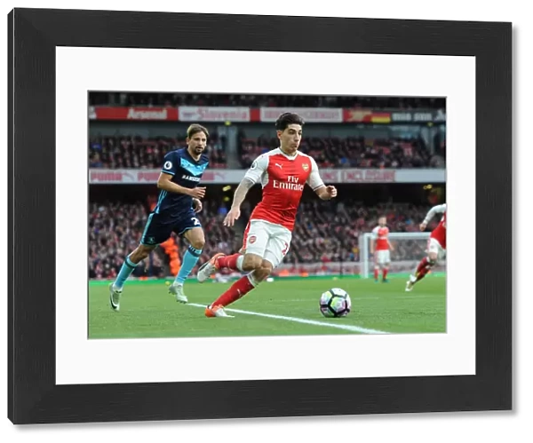 Hector Bellerin in Action: Arsenal vs. Middlesbrough, Premier League 2016-17