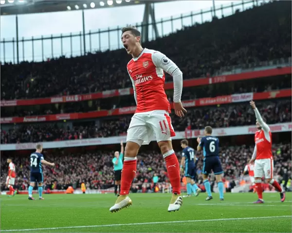 Mesut Ozil's Disallowed Goal: Arsenal vs. Middlesbrough, 2016-17 Premier League