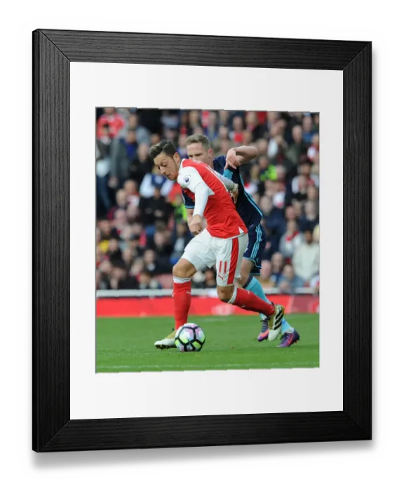 Framed Print : Mesut Ozil vs. Adam Forshaw: A Premier League Showdown at Emirates Stadium (2016-17) Framed Print : Mesut Ozil vs. Adam Forshaw: A Premier League Showdown at Emirates Stadium (2016-17)