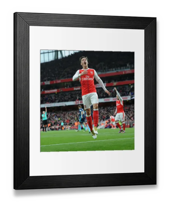 Framed Print : Mesut Ozil's Disallowed Goal: A Controversial Moment in Arsenal vs. Middlesbrough, 2016-17 Framed Print : Mesut Ozil's Disallowed Goal: A Controversial Moment in Arsenal vs. Middlesbrough, 2016-17