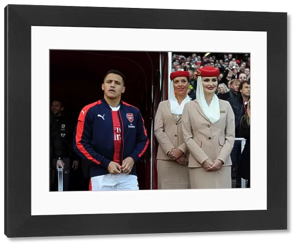 Alexis Sanchez's Grand Entrance: Arsenal vs. Middlesbrough at Emirates Stadium (2016-17)