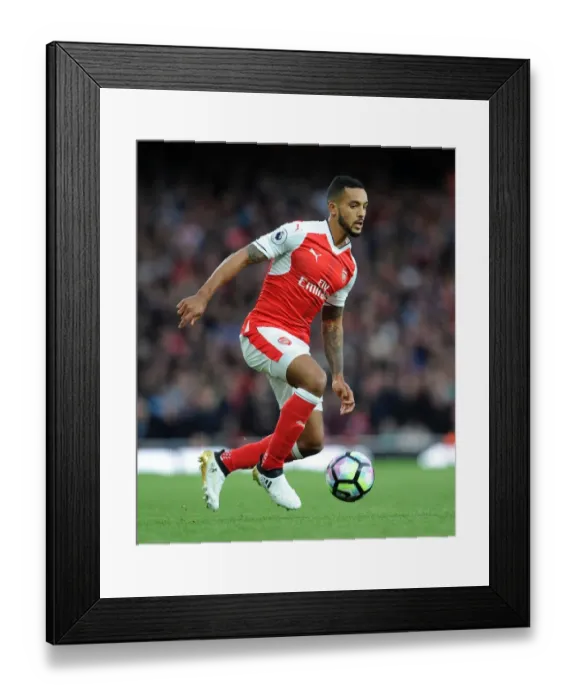 Framed Print : Theo Walcott in Action: Arsenal vs Middlesbrough, Premier League 2016-17 Framed Print : Theo Walcott in Action: Arsenal vs Middlesbrough, Premier League 2016-17