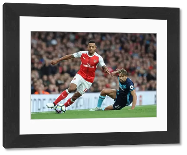 Theo Walcott's Agile Moves: Arsenal's Brilliant Attack Outwits Gaston Ramirez (Arsenal vs Middlesbrough, 2016-17)