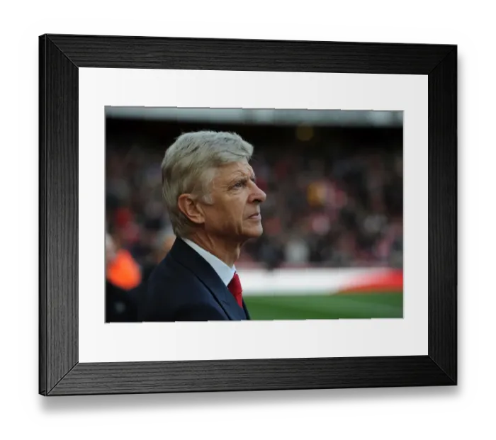 Framed Print : Arsene Wenger: Arsenal Manager before Arsenal vs. Middlesbrough, 2016-17 Premier League Framed Print : Arsene Wenger: Arsenal Manager before Arsenal vs. Middlesbrough, 2016-17 Premier League
