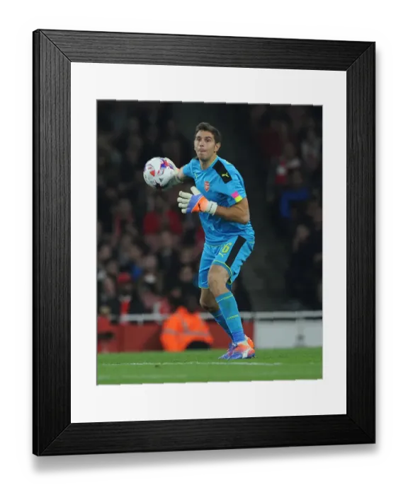 Framed Print : Emiliano Martinez: Arsenal's EFL Cup Hero vs. Reading Framed Print : Emiliano Martinez: Arsenal's EFL Cup Hero vs. Reading