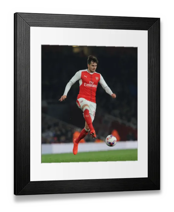 Framed Print : Carl Jenkinson in Action: Arsenal vs. Reading, EFL Cup 2016-17 Framed Print : Carl Jenkinson in Action: Arsenal vs. Reading, EFL Cup 2016-17