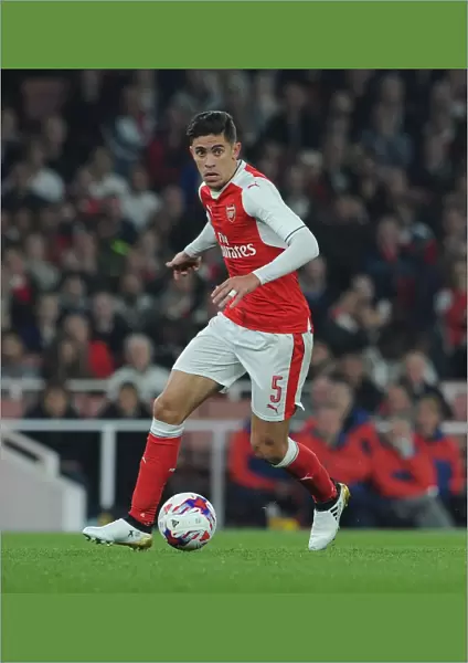 Gabriel in Action: Arsenal vs. Reading, EFL Cup 2016-17