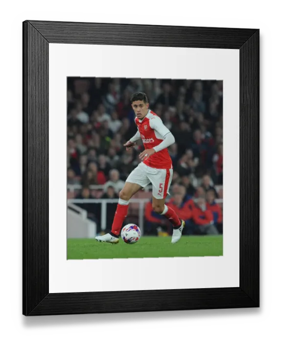 Framed Print : Gabriel in Action: Arsenal vs. Reading, EFL Cup 2016-17 Framed Print : Gabriel in Action: Arsenal vs. Reading, EFL Cup 2016-17