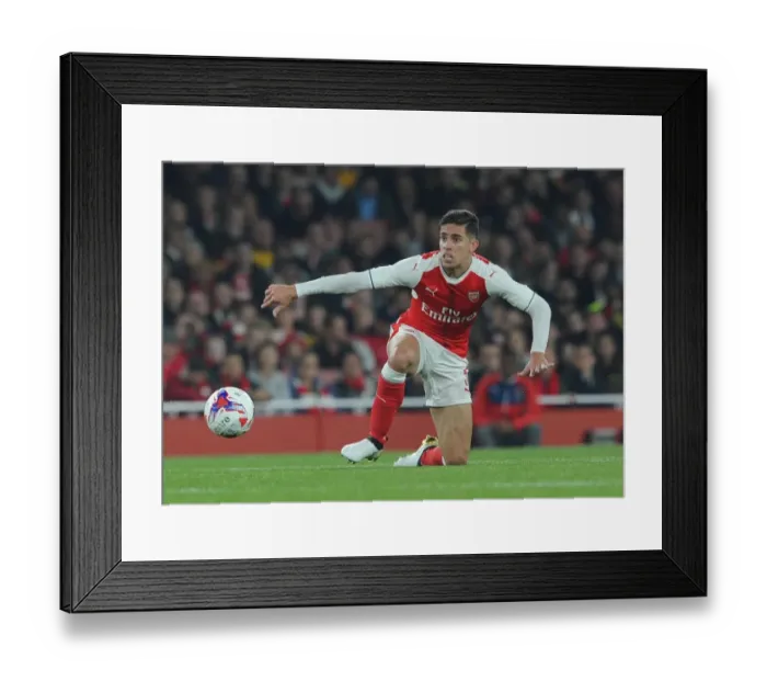 Framed Print : Gabriel in Action: Arsenal vs. Reading, EFL Cup 2016-17 Framed Print : Gabriel in Action: Arsenal vs. Reading, EFL Cup 2016-17