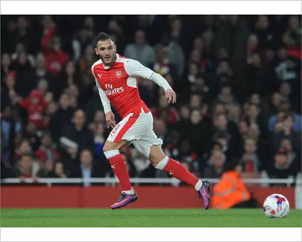 Lucas Perez (Arsenal). Arsenal 2: 0 Reading. EFL Cup 4th Round. Emirates Stadium, 25  /  11  /  16