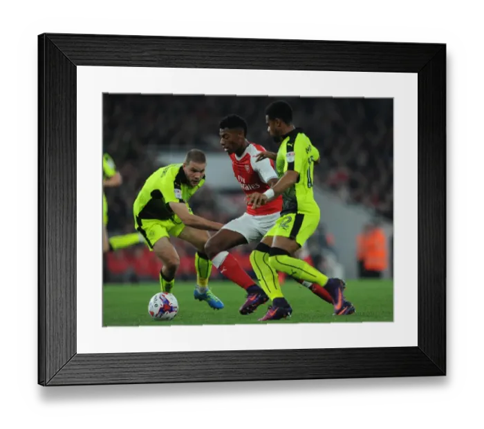 Framed Print : Jeff Reine-Adelaide (Arsenal) Joey van den Berg and Tennai Watson (Reading). Arsenal 2 Framed Print : Jeff Reine-Adelaide (Arsenal) Joey van den Berg and Tennai Watson (Reading). Arsenal 2