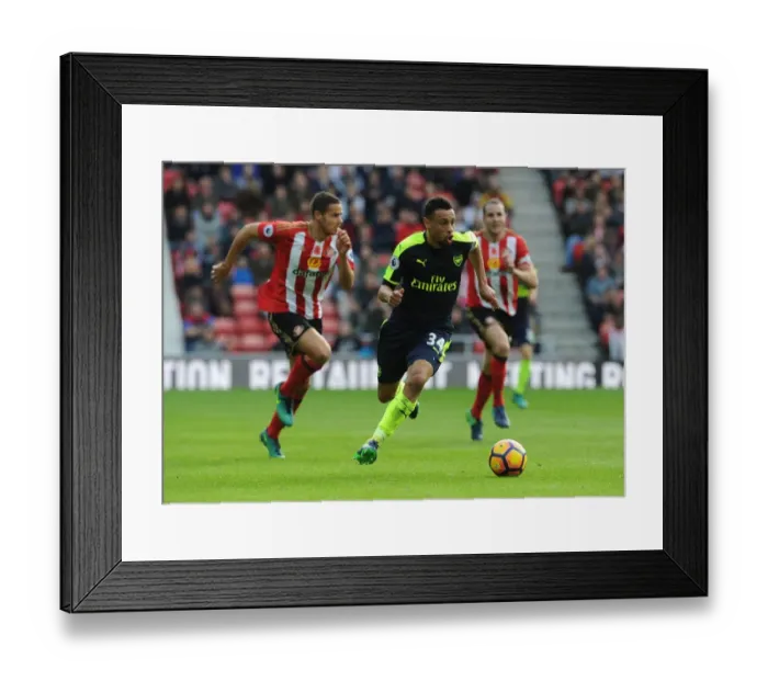 Framed Print : Arsenal's Coquelin and Bellerin in Action at Sunderland's Stadium of Light (Premier League 2016-17) Framed Print : Arsenal's Coquelin and Bellerin in Action at Sunderland's Stadium of Light (Premier League 2016-17)