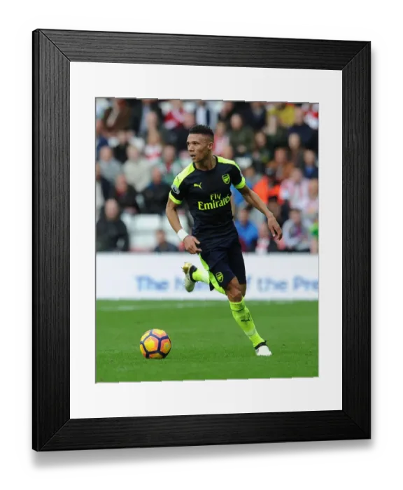 Framed Print : Kieran Gibbs in Action: Sunderland vs. Arsenal, Premier League 2016-17 Framed Print : Kieran Gibbs in Action: Sunderland vs. Arsenal, Premier League 2016-17