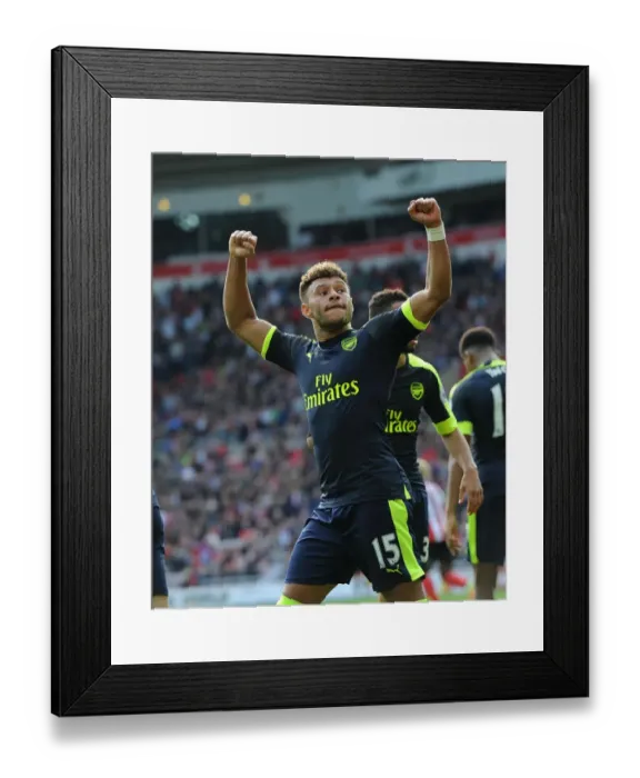 Framed Print : Alex Oxlade-Chamberlain's Goal: Arsenal's Victory at Sunderland (2016-17) Framed Print : Alex Oxlade-Chamberlain's Goal: Arsenal's Victory at Sunderland (2016-17)