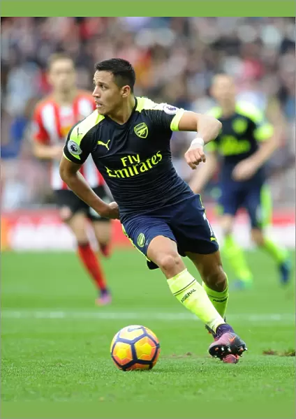 Alexis Sanchez: In Action for Arsenal Against Sunderland, Premier League 2016-17