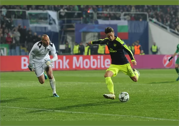 Mesut Ozil's Decisive Goal: Arsenal's UEFA Champions League Victory over Ludogorets Razgrad (2016-17)