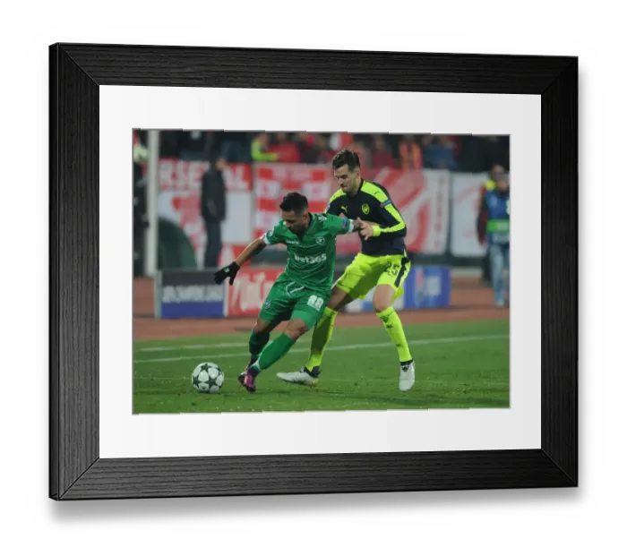 Framed Print : Arsenal vs Ludogorets: Clash in Sofia, UEFA Champions League 2016-17 Framed Print : Arsenal vs Ludogorets: Clash in Sofia, UEFA Champions League 2016-17