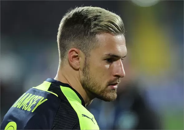 Arsenal's Aaron Ramsey in Action against Ludogorets, UEFA Champions League 2016-17