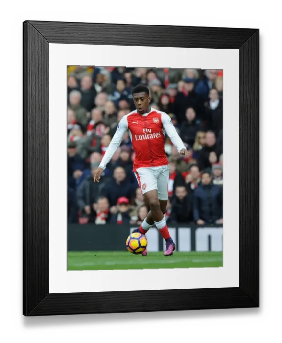 Framed Print : Clash of the Rivals: Arsenal vs. Tottenham London Derby (2016-17)