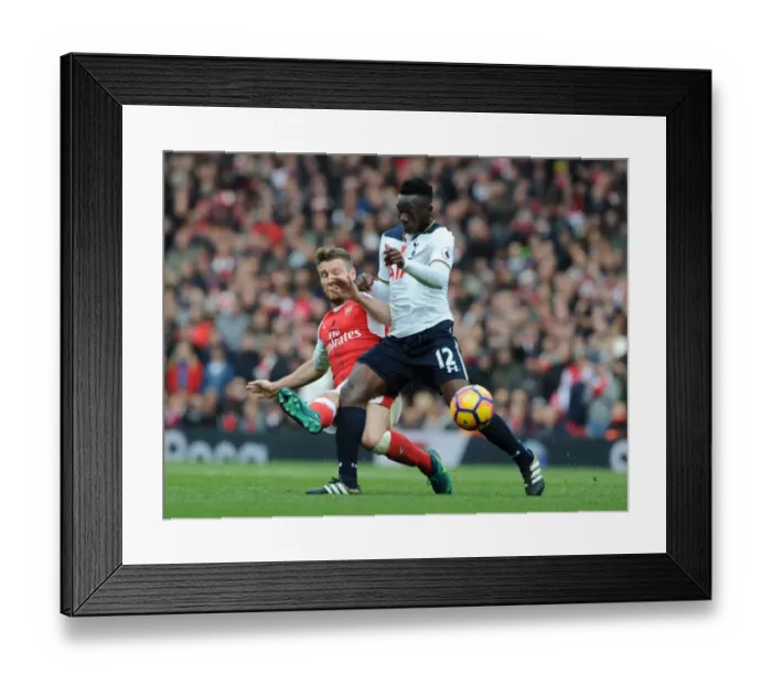 Framed Print : Mustafi vs. Wanyama: A Premier League Battle at Emirates Stadium (2016-17) Framed Print : Mustafi vs. Wanyama: A Premier League Battle at Emirates Stadium (2016-17)