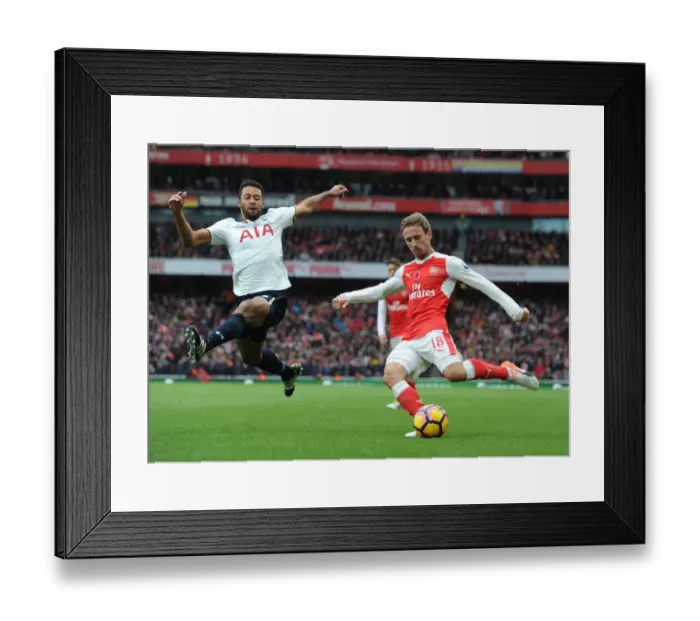 Framed Print : Arsenal vs. Tottenham: Clash of the London Rivals in the Premier League Framed Print : Arsenal vs. Tottenham: Clash of the London Rivals in the Premier League