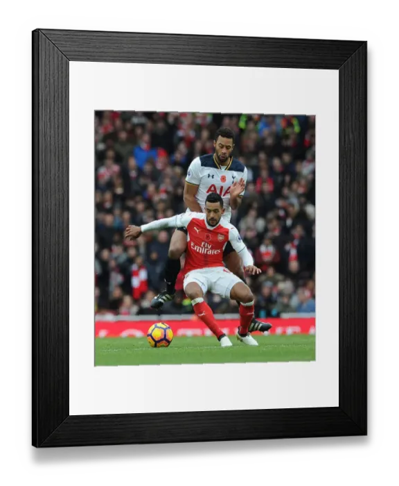 Framed Print : Arsenal vs. Tottenham: Walcott vs. Dembele - A Premier League Rivalry (2016-17) Framed Print : Arsenal vs. Tottenham: Walcott vs. Dembele - A Premier League Rivalry (2016-17)