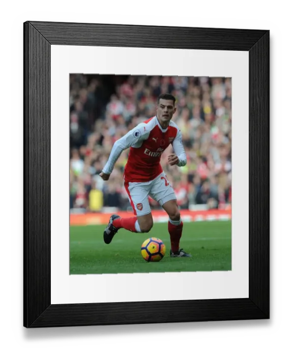 Framed Print : Arsenal's Granit Xhaka in Action Against Tottenham in the 2016-17 Premier League Framed Print : Arsenal's Granit Xhaka in Action Against Tottenham in the 2016-17 Premier League