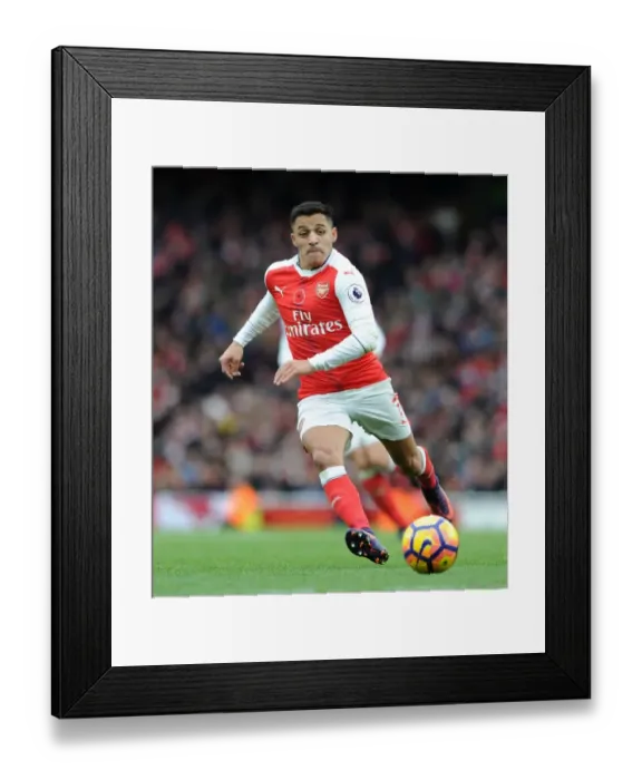 Framed Print : Arsenal vs. Tottenham: The Intense Battle of the North London Derby (2016-17)