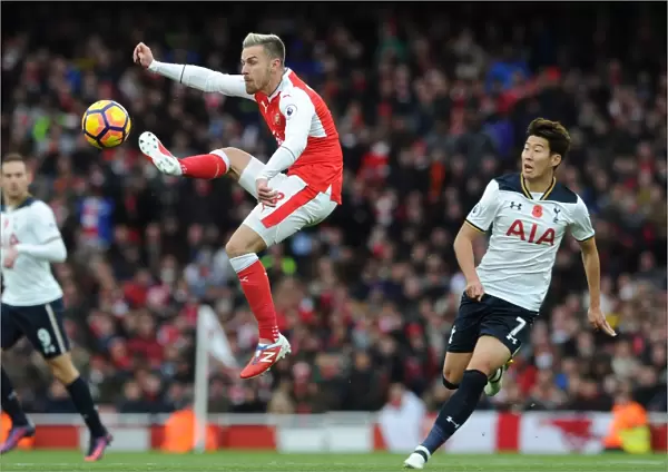 Arsenal vs. Tottenham: Ramsey vs. Son - Premier League Clash at Emirates Stadium (2016-17)