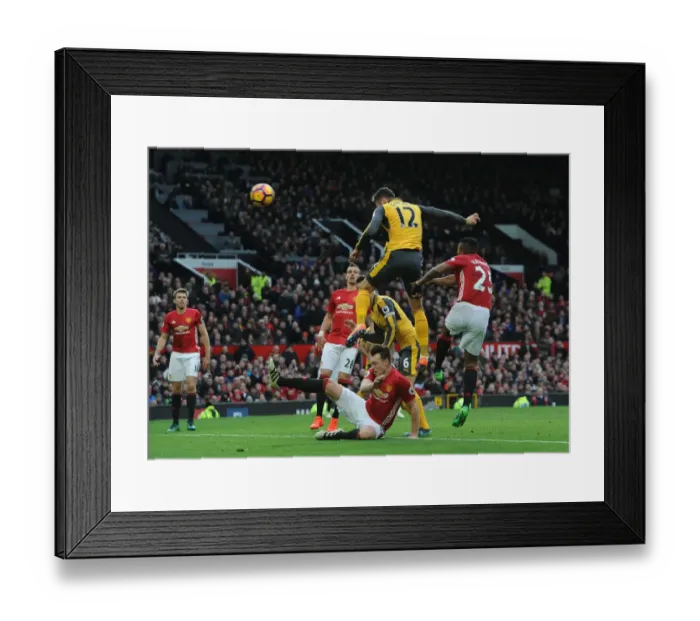 Framed Print : Giroud's Dramatic Goal: Manchester United vs. Arsenal, Premier League 2016-17 Framed Print : Giroud's Dramatic Goal: Manchester United vs. Arsenal, Premier League 2016-17