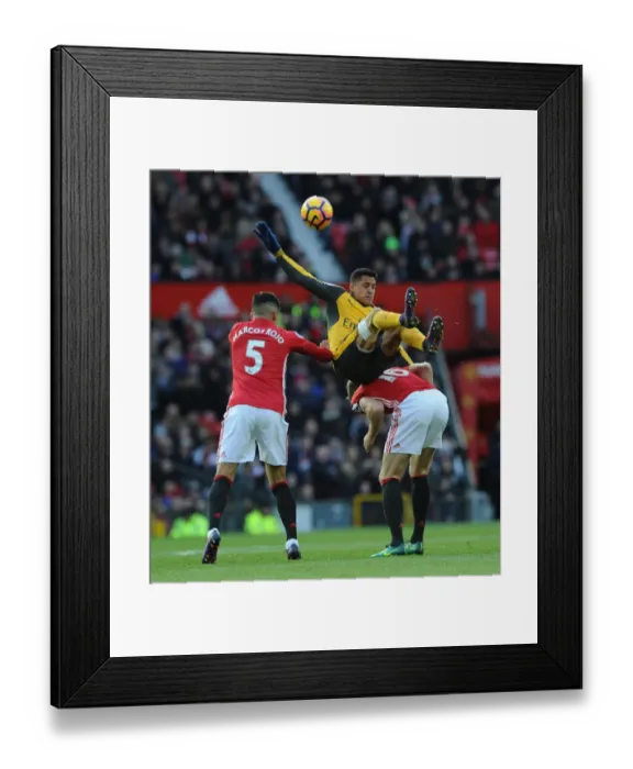 Framed Print : Clash at Old Trafford: Manchester United vs. Arsenal, Premier League 2016-17 Framed Print : Clash at Old Trafford: Manchester United vs. Arsenal, Premier League 2016-17