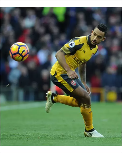 Theo Walcott Faces Manchester United: Arsenal vs. Manchester United, Premier League 2016-17