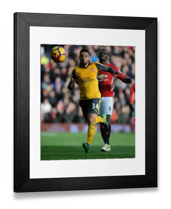 Framed Print : Coquelin at Old Trafford: Arsenal vs Manchester United, Premier League 2016-17 Framed Print : Coquelin at Old Trafford: Arsenal vs Manchester United, Premier League 2016-17