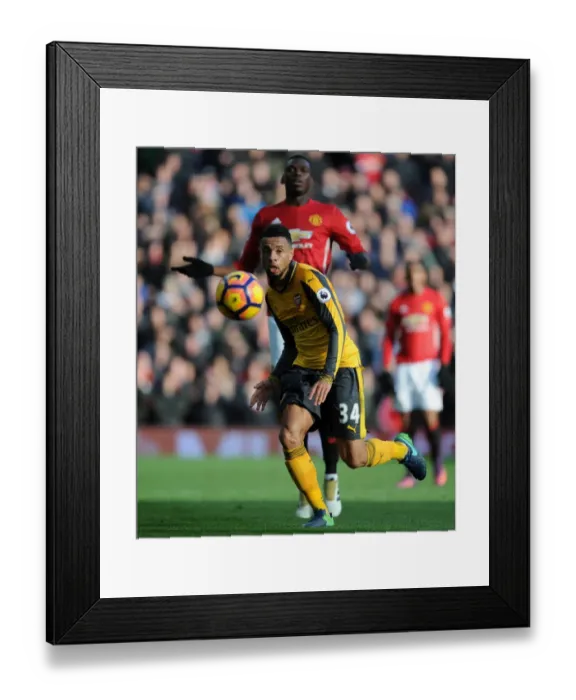 Framed Print : Coquelin at Old Trafford: Arsenal vs Manchester United, Premier League 2016-17 Framed Print : Coquelin at Old Trafford: Arsenal vs Manchester United, Premier League 2016-17
