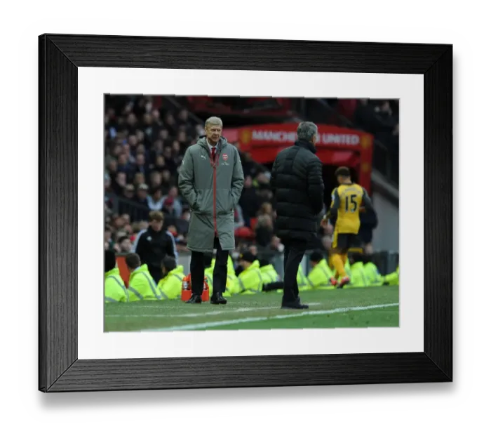 Framed Print : Arsene Wenger at Old Trafford: Manchester United vs. Arsenal, Premier League 2016-17 Framed Print : Arsene Wenger at Old Trafford: Manchester United vs. Arsenal, Premier League 2016-17
