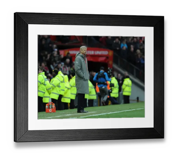 Framed Print : Premier League Rivalry: Arsene Wenger at Old Trafford - Manchester United vs. Arsenal, 2016-17 Framed Print : Premier League Rivalry: Arsene Wenger at Old Trafford - Manchester United vs. Arsenal, 2016-17