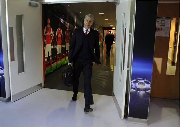 Arsene Wenger: Arsenal vs Paris Saint-Germain, UEFA Champions League, 2016