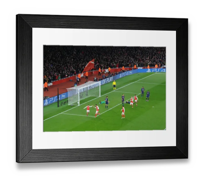 Framed Print : Arsenal Doubles Up: A Memorable 2-1 Victory Over Paris Saint-Germain in the 2016-17 Champions League Framed Print : Arsenal Doubles Up: A Memorable 2-1 Victory Over Paris Saint-Germain in the 2016-17 Champions League