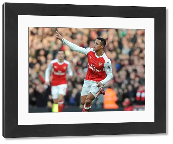 Alexis Sanchez's Goal: Arsenal vs AFC Bournemouth, Premier League 2016 / 17