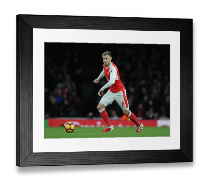 Framed Print : Arsenal's Ramsey Shines in Arsenal vs. AFC Bournemouth Premier League Clash (2016 / 17)