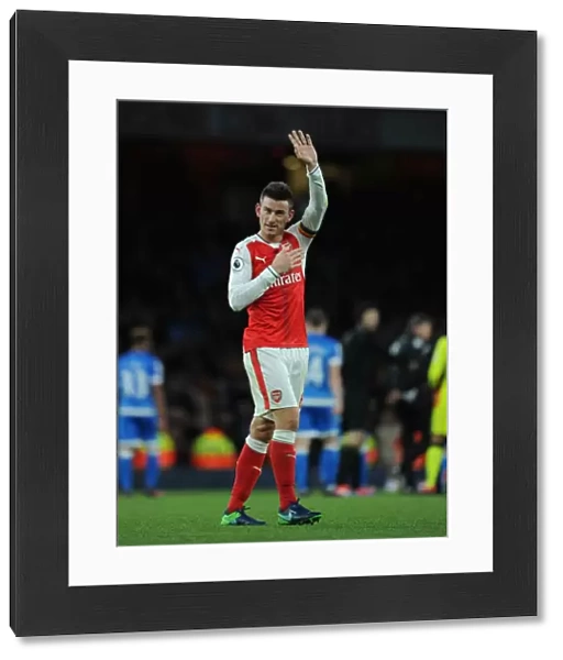 Arsenal's Laurent Koscielny: Focused Ahead of Arsenal v AFC Bournemouth (2016 / 17)