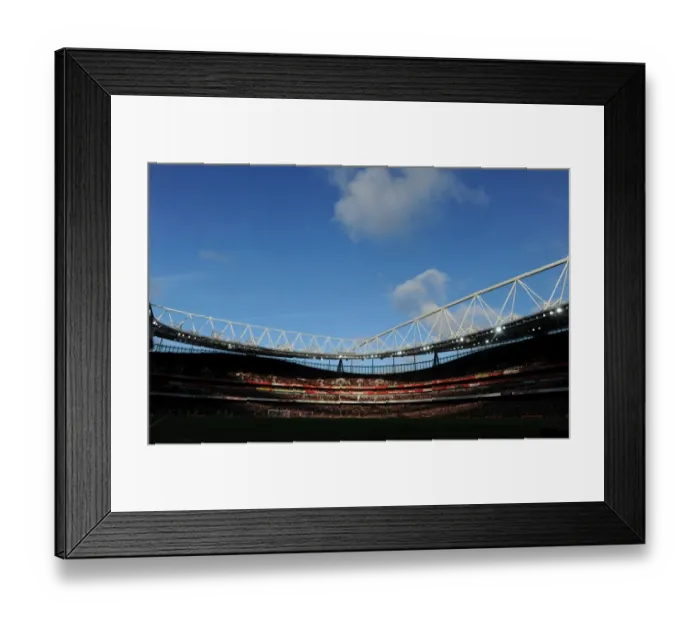 Framed Print : Arsenal vs AFC Bournemouth: Premier League Clash at Emirates Stadium